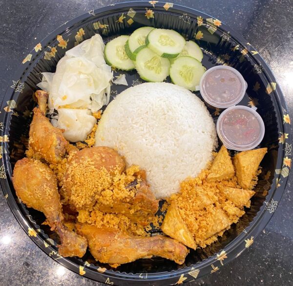 Ayam Penyet Platter